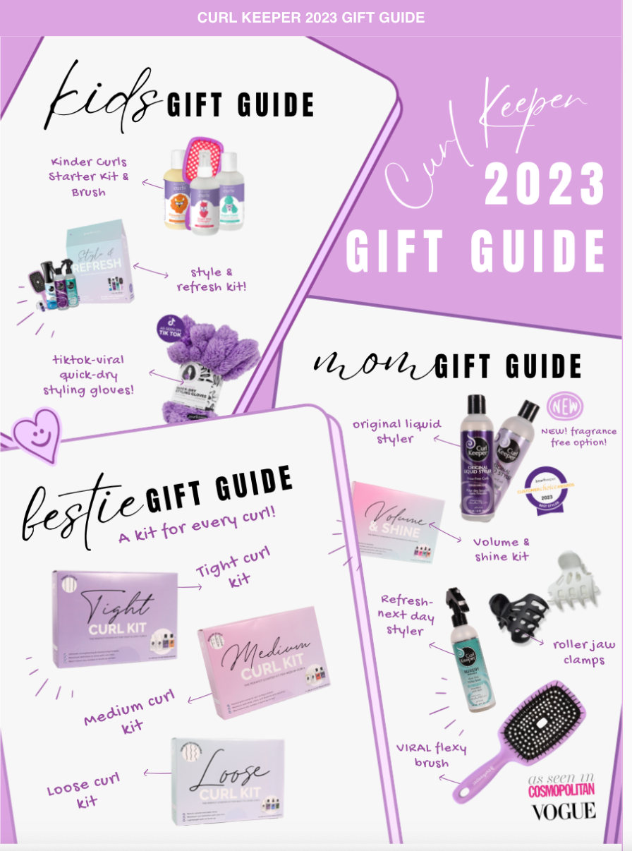 Gift Guide for Curly Hair: From Kids to Moms and Everyone in Between!