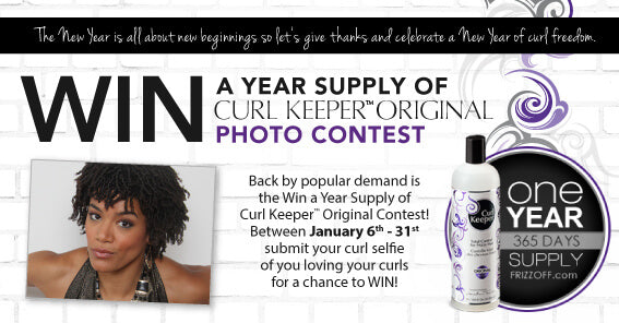 Win A Year Supply of Curl Keeper Original Contest