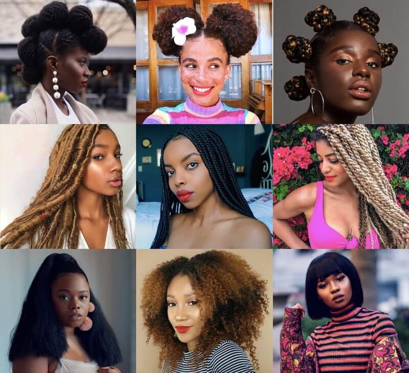 Protective Styles & Updos for Natural Hair