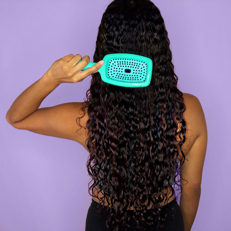 Amazon.com : 2 Pieces Detangling Brush for Afro America/African Hair  Textured 3a to 4c Kinky Wavy/Curly/Coily/Wet/Dry/Oil/Thick/Long Hair, Knots  Detangler Easy to Clean (Pink, Green) : Beauty & Personal Care